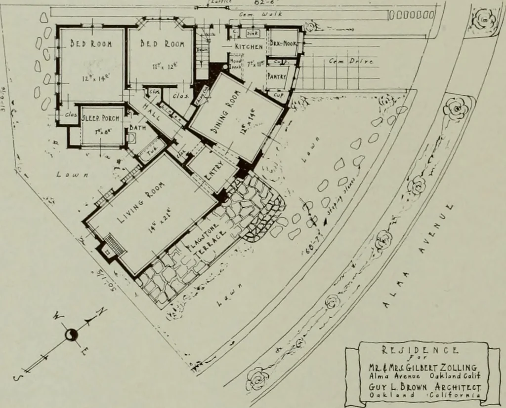An illustration from Architect and engineer, 1905, leaf 249