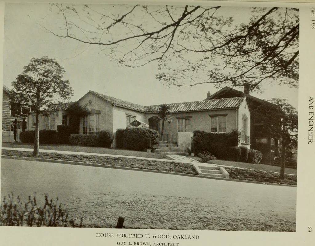 An illustration from Architect and engineer, 1905, leaf 252
