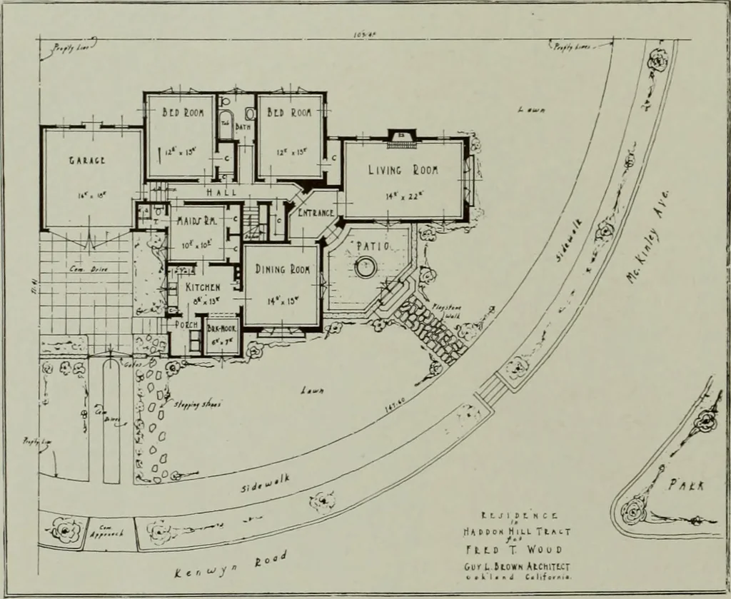 An illustration from Architect and engineer, 1905, leaf 253