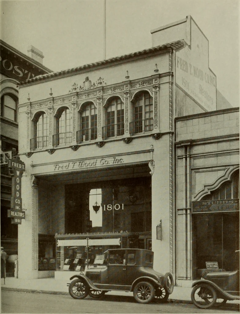 An illustration from Architect and engineer, 1905, leaf 258