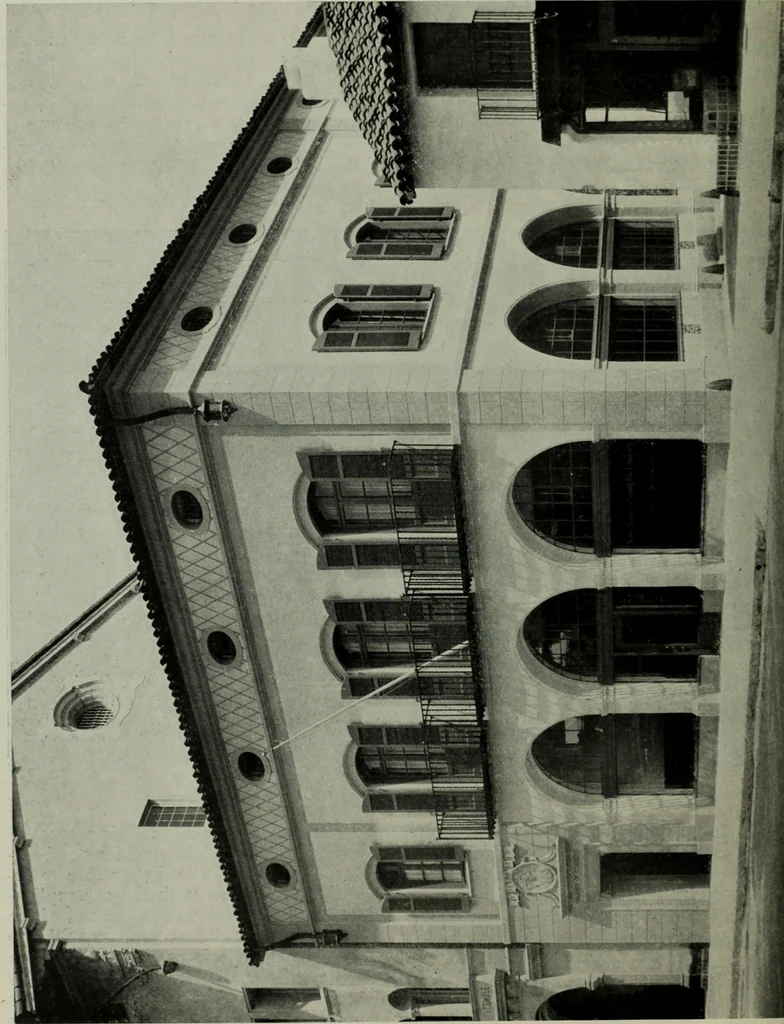 An illustration from Architect and engineer, 1905, leaf 297