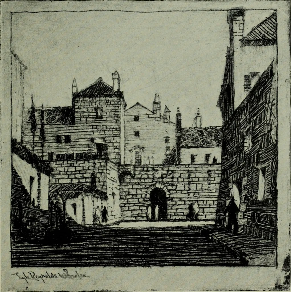 An illustration from Architect and engineer, 1905, leaf 302