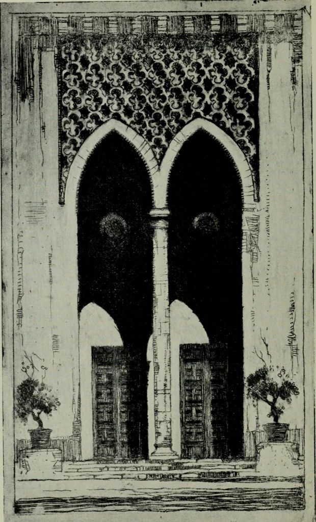 An illustration from Architect and engineer, 1905, leaf 303