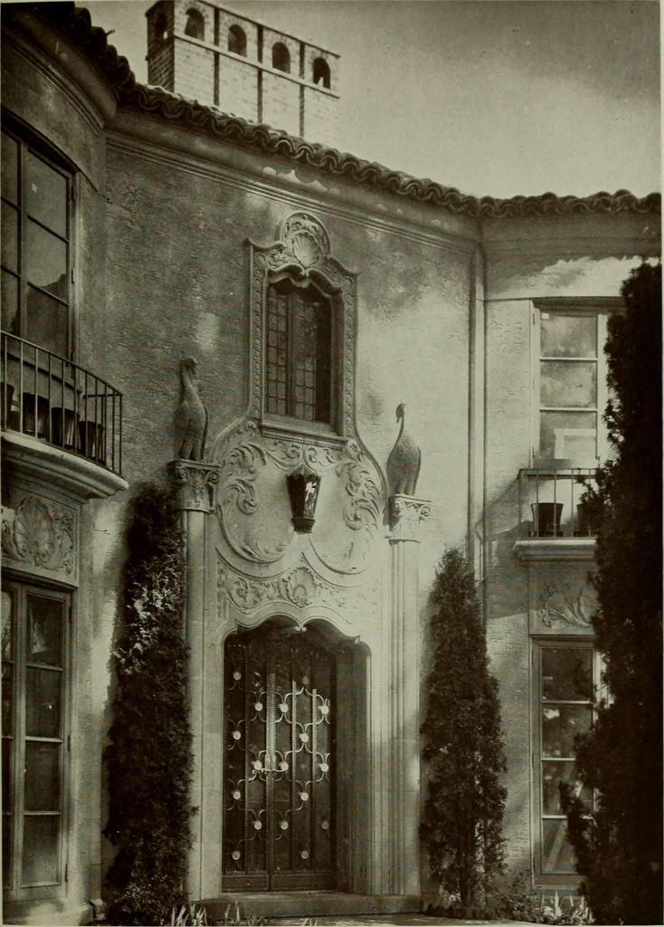 An illustration from Architect and engineer, 1905, leaf 322