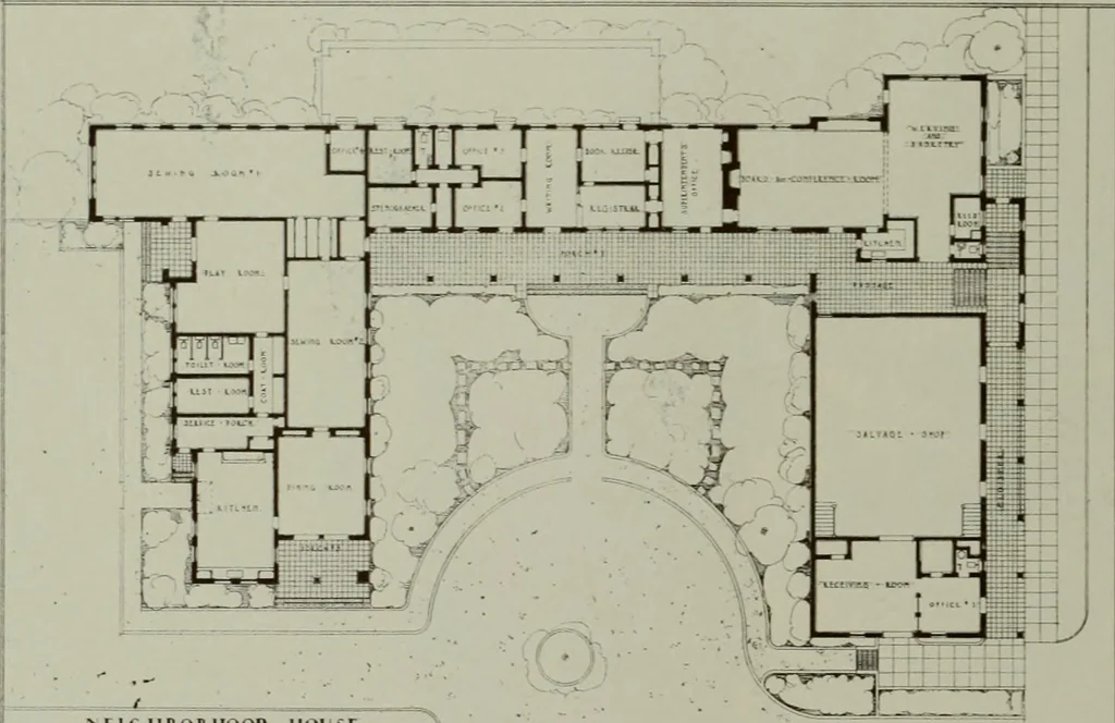 An illustration from Architect and engineer, 1905, leaf 343