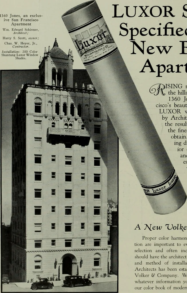 An illustration from Architect and engineer, 1905, leaf 371