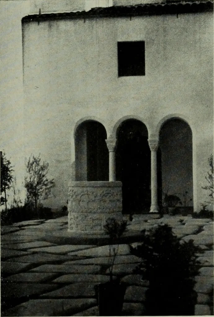 An illustration from Architect and engineer, 1905, leaf 382