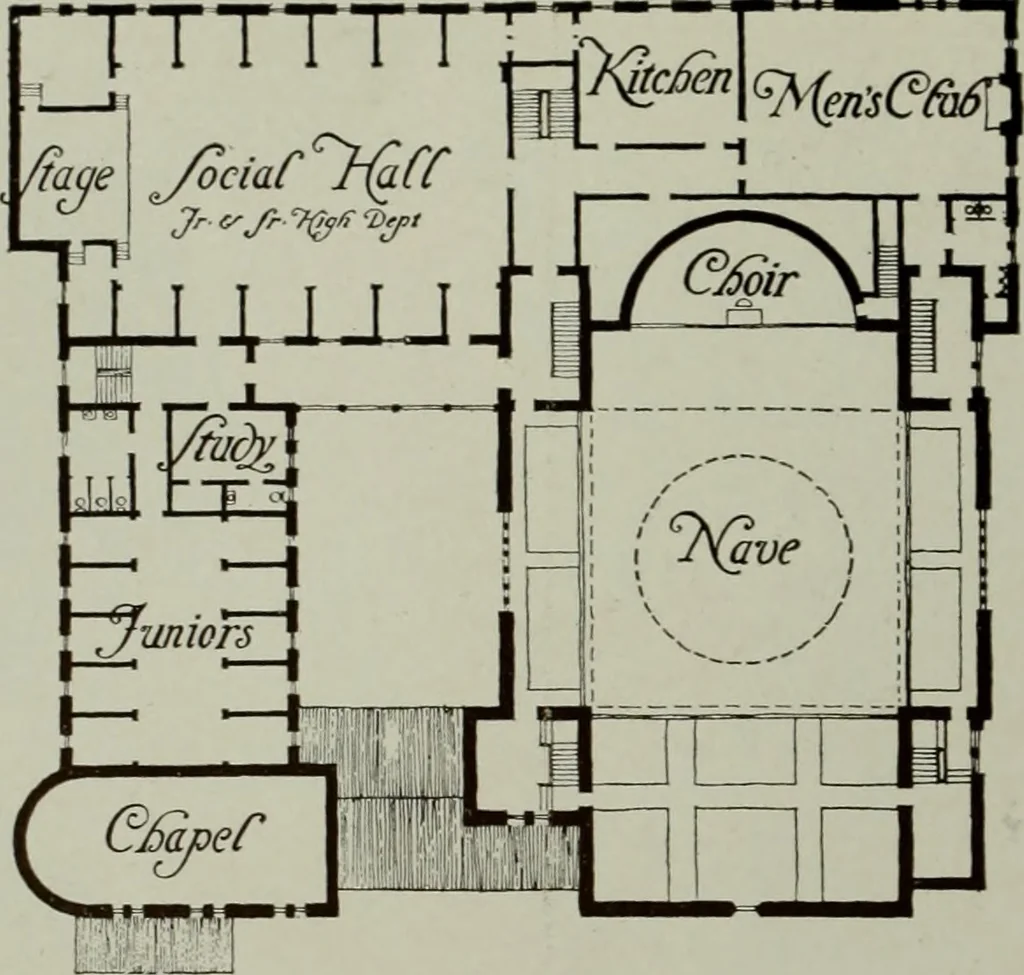 An illustration from Architect and engineer, 1905, leaf 415