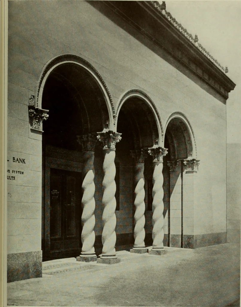 An illustration from Architect and engineer, 1905, leaf 430