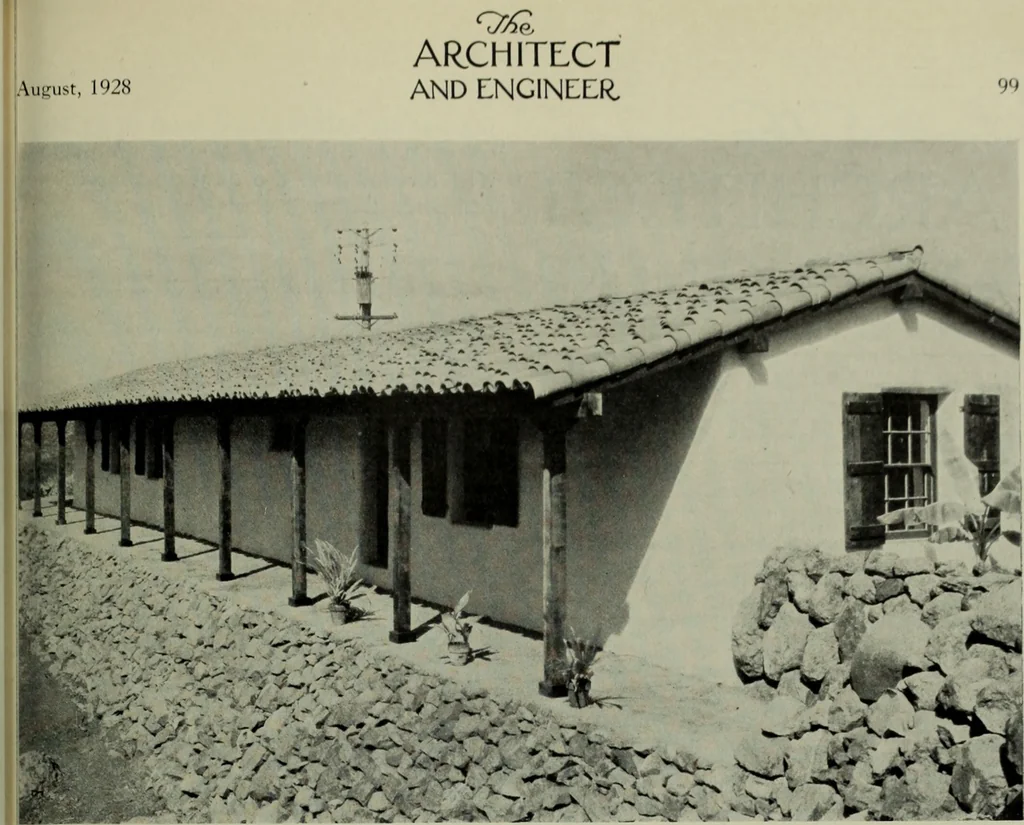 An illustration from Architect and engineer, 1905, leaf 440