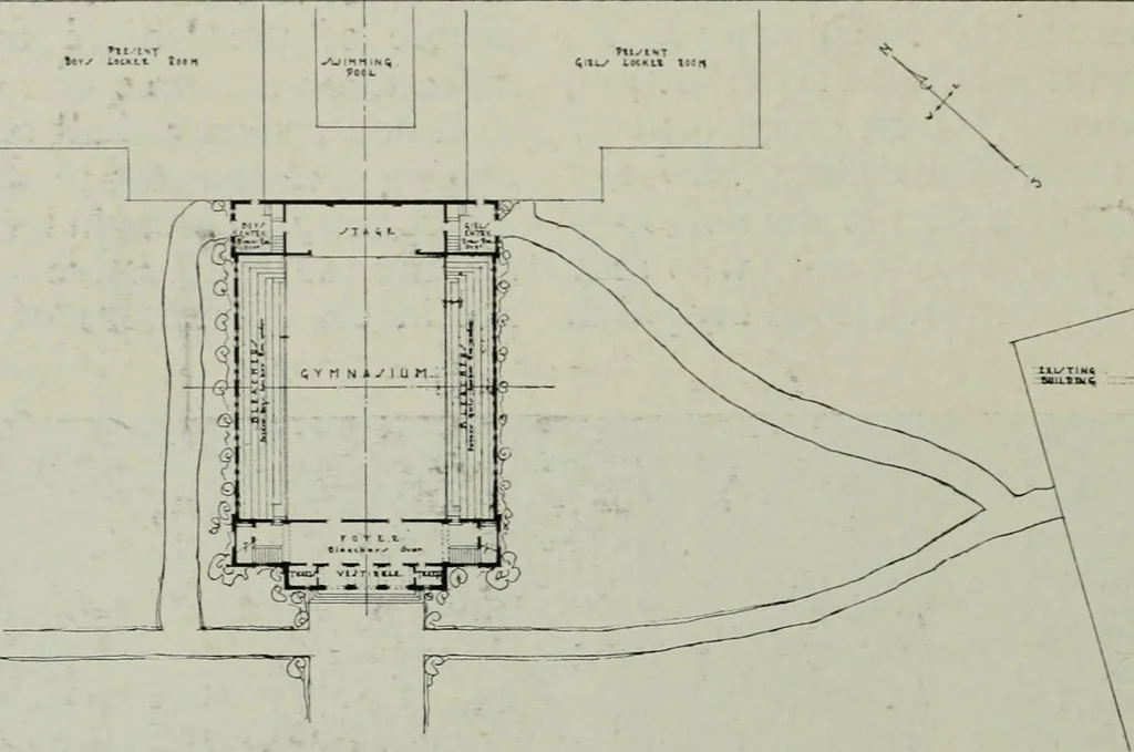 An illustration from Architect and engineer, 1905, leaf 465