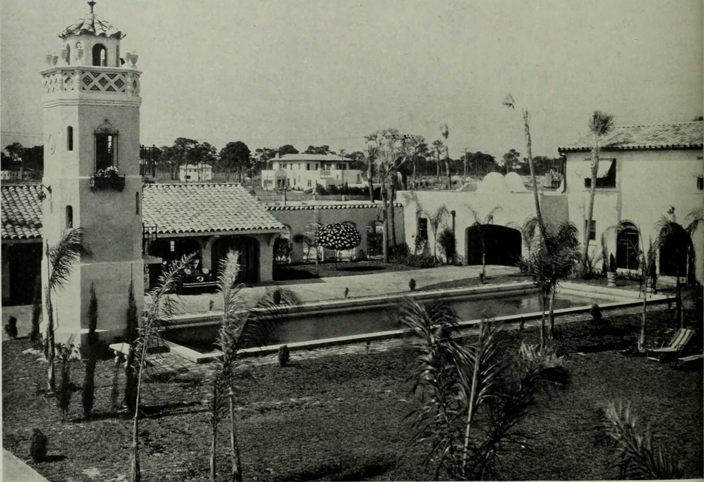 An illustration from Architect and engineer, 1905, leaf 475