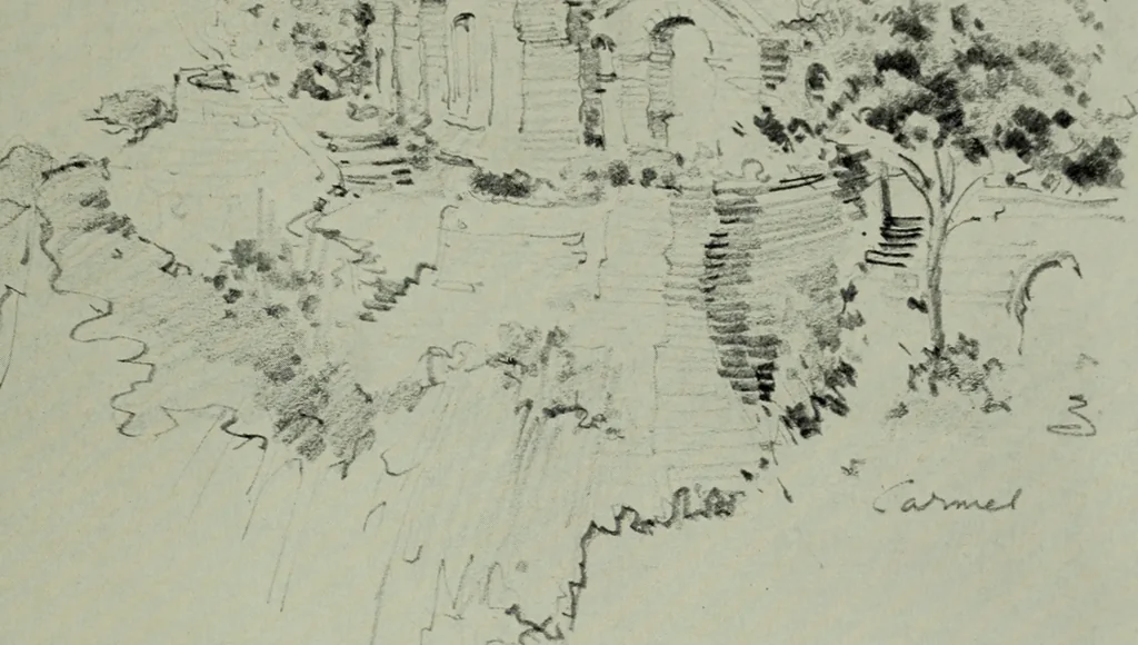 An illustration from Architect and engineer, 1905, leaf 480