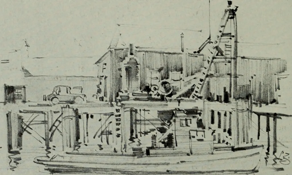 An illustration from Architect and engineer, 1905, leaf 481