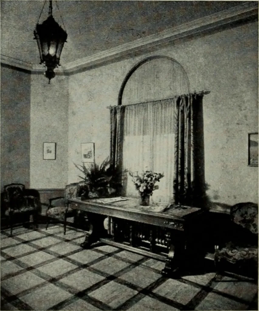 An illustration from Architect and engineer, 1905, leaf 481