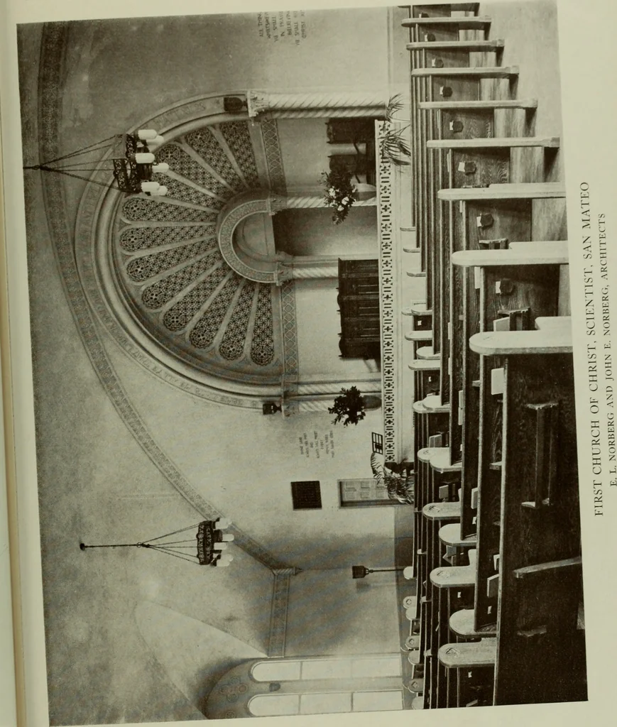 An illustration from Architect and engineer, 1905, leaf 496