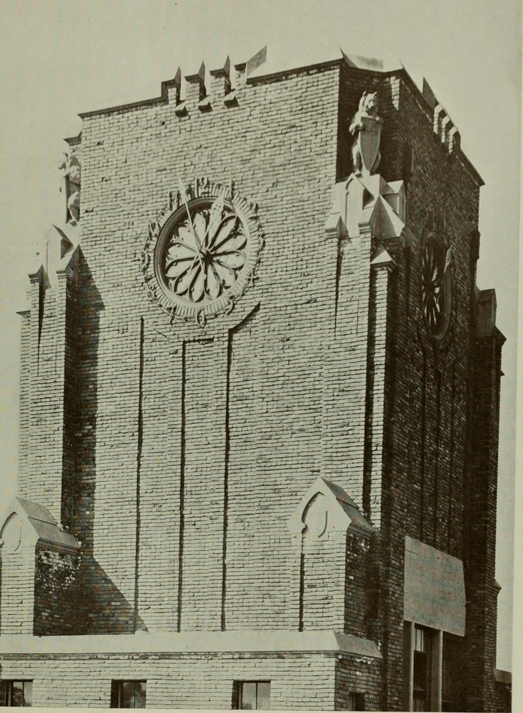An illustration from Architect and engineer, 1905, leaf 500