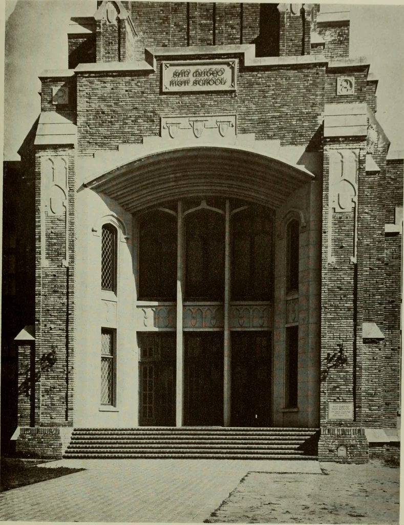 An illustration from Architect and engineer, 1905, leaf 502