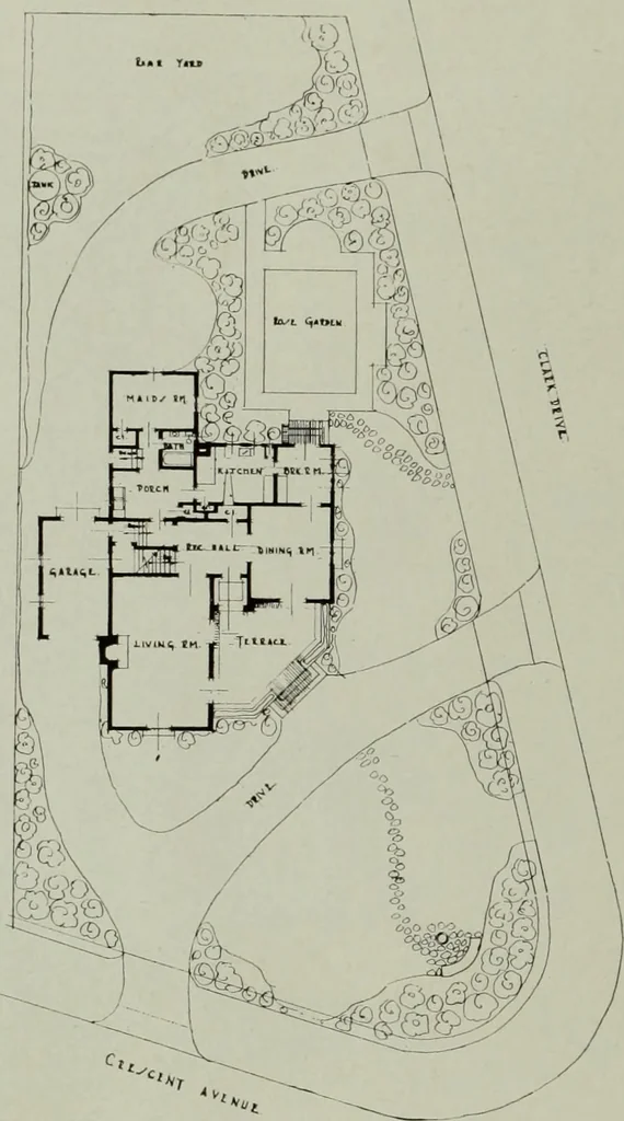 An illustration from Architect and engineer, 1905, leaf 517