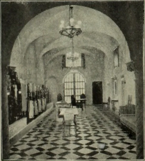 An illustration from Architect and engineer, 1905, leaf 545