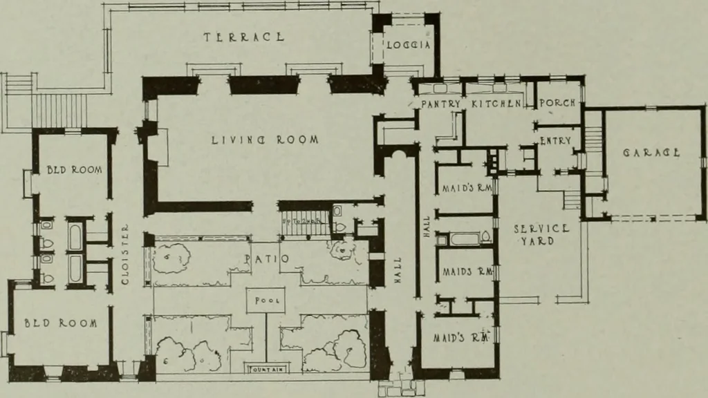 An illustration from Architect and engineer, 1905, leaf 67