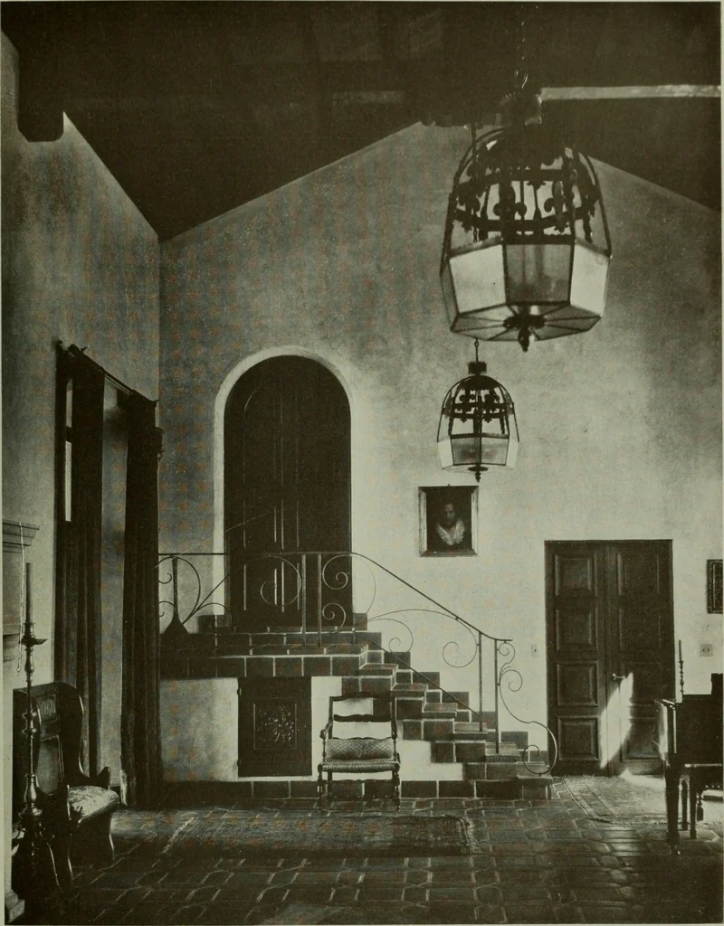 An illustration from Architect and engineer, 1905, leaf 72