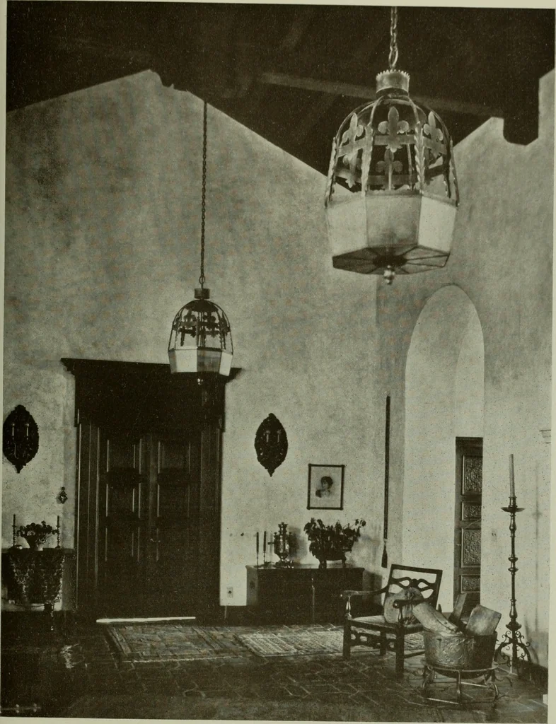 An illustration from Architect and engineer, 1905, leaf 74