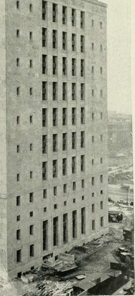 An illustration from Architect and engineer, 1905, leaf 101