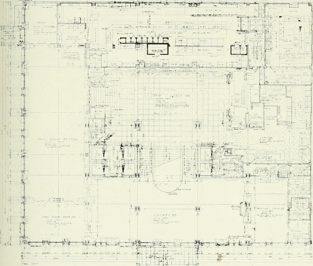 An illustration from Architect and engineer, 1905, leaf 106