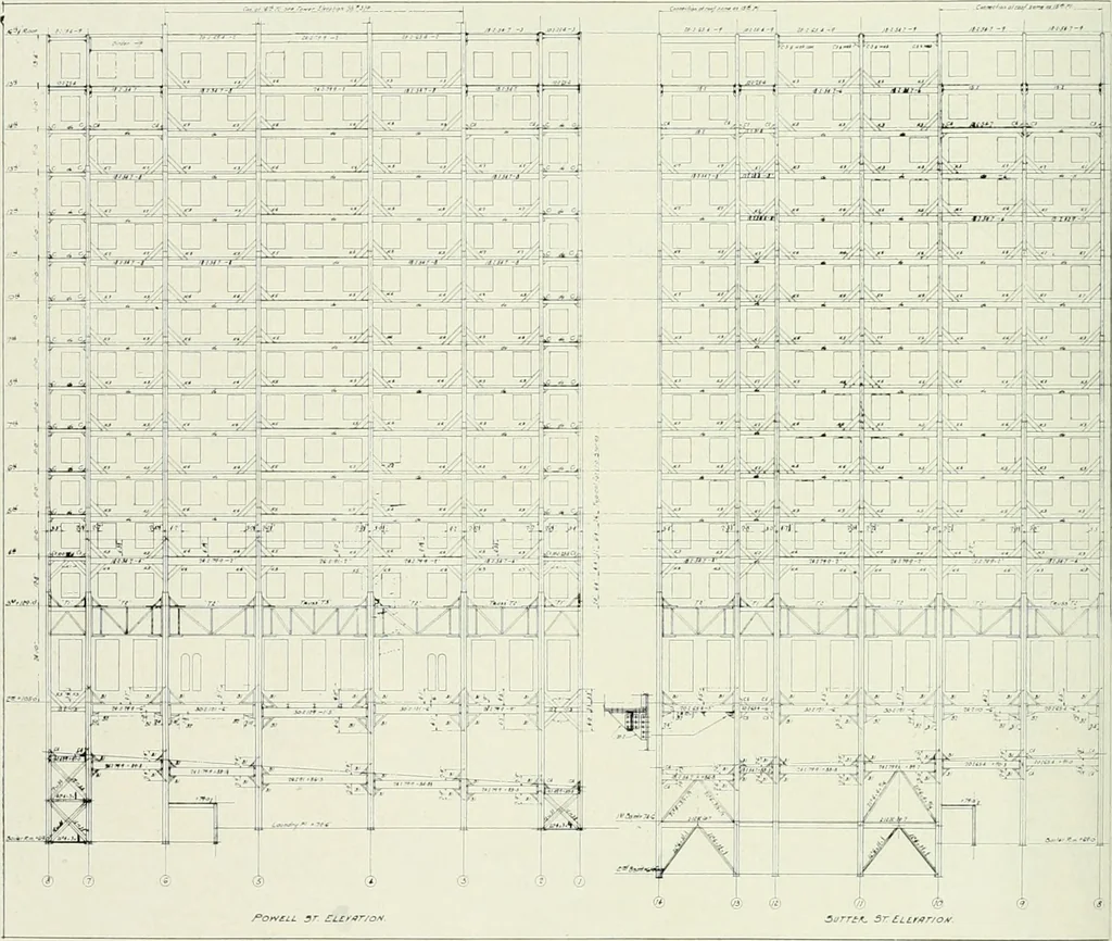 An illustration from Architect and engineer, 1905, leaf 107