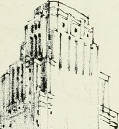 An illustration from Architect and engineer, 1905, leaf 109