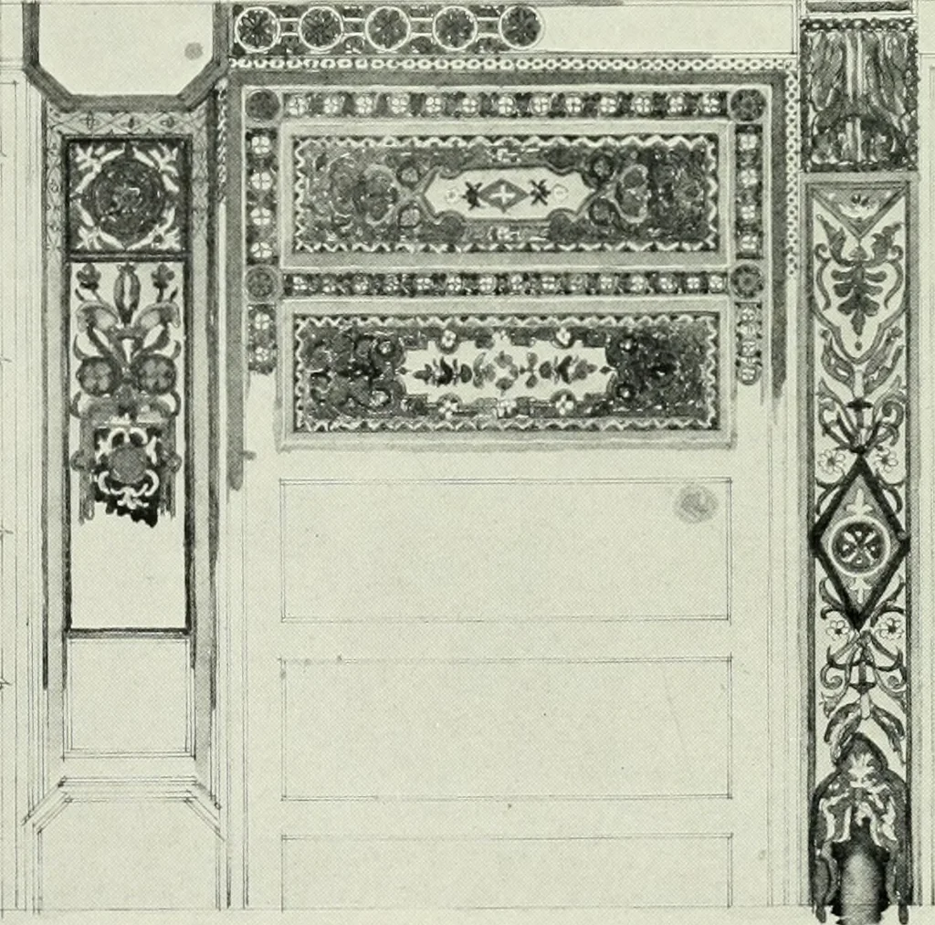 An illustration from Architect and engineer, 1905, leaf 115