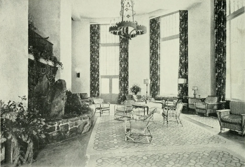 An illustration from Architect and engineer, 1905, leaf 121