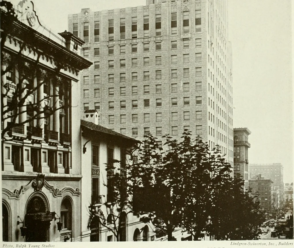 An illustration from Architect and engineer, 1905, leaf 136