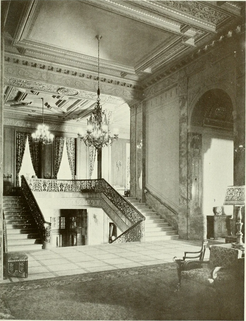 An illustration from Architect and engineer, 1905, leaf 140