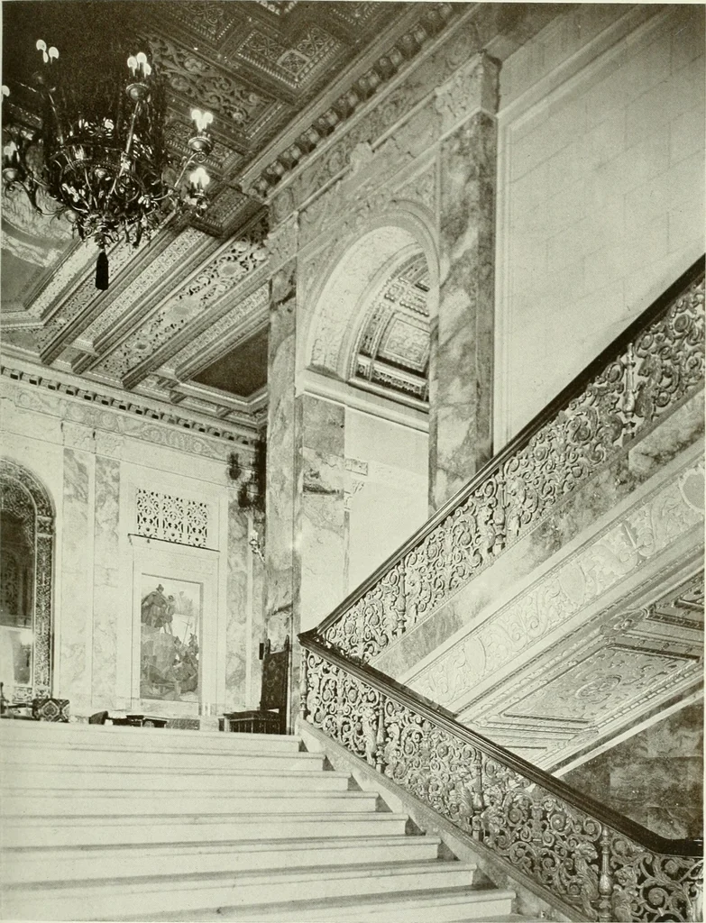 An illustration from Architect and engineer, 1905, leaf 142