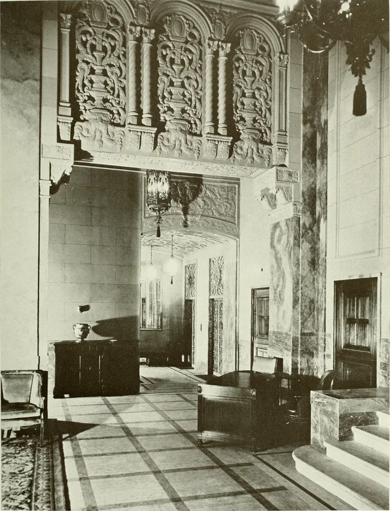 An illustration from Architect and engineer, 1905, leaf 144