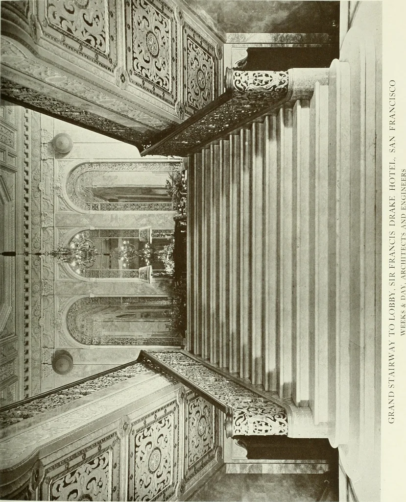 An illustration from Architect and engineer, 1905, leaf 148