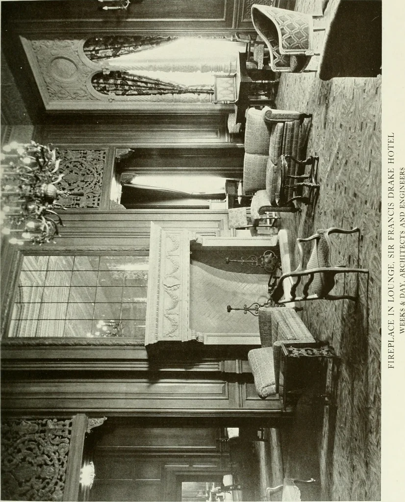 An illustration from Architect and engineer, 1905, leaf 152