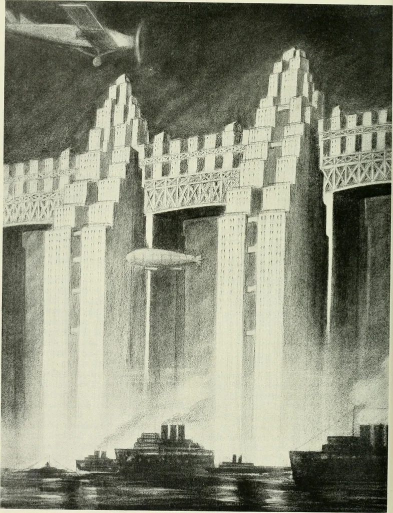 An illustration from Architect and engineer, 1905, leaf 177