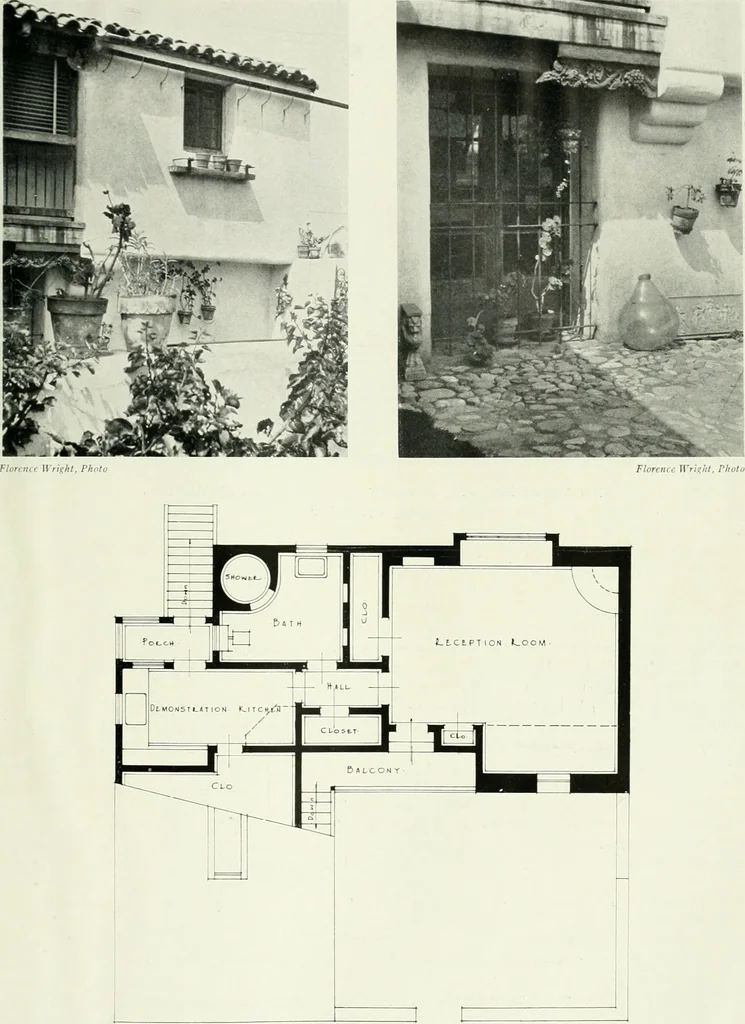An illustration from Architect and engineer, 1905, leaf 20