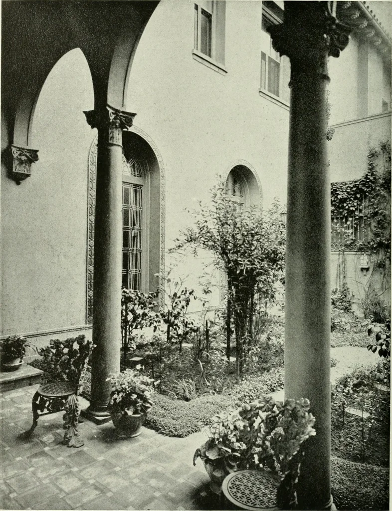 An illustration from Architect and engineer, 1905, leaf 215