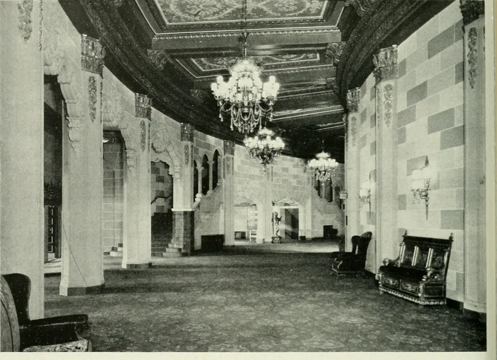 An illustration from Architect and engineer, 1905, leaf 225