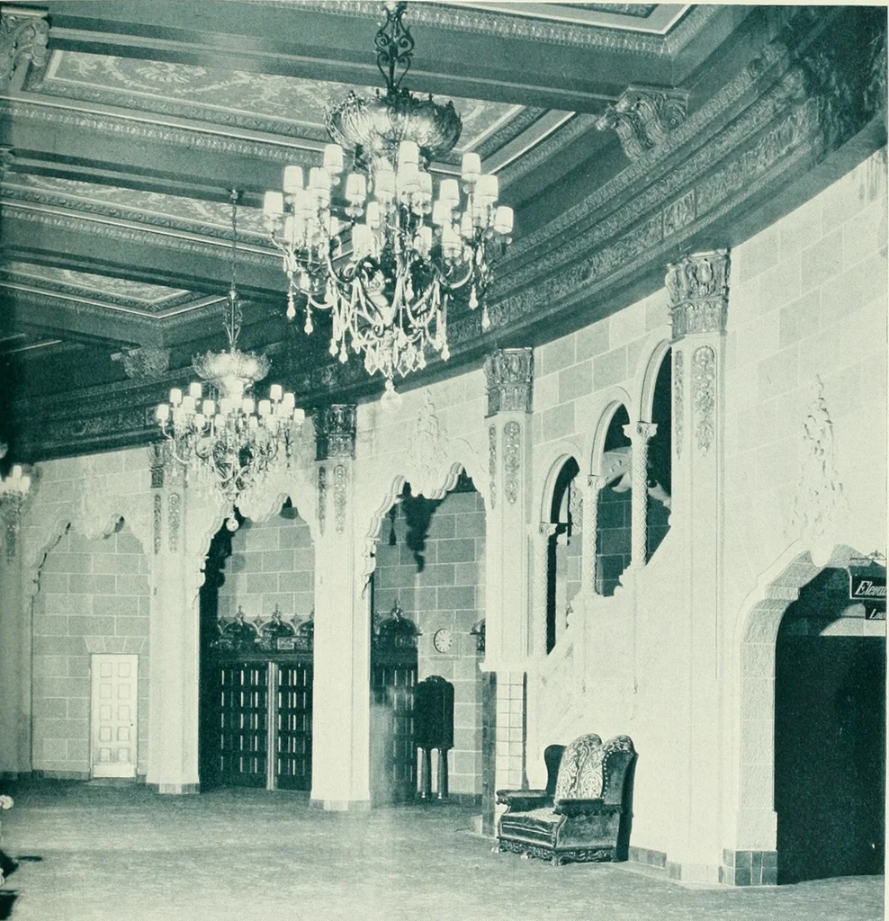 An illustration from Architect and engineer, 1905, leaf 228