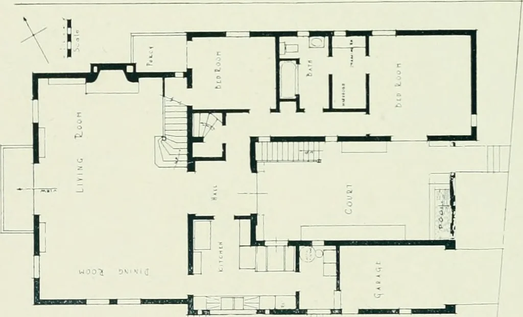 An illustration from Architect and engineer, 1905, leaf 245