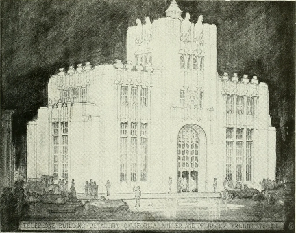 An illustration from Architect and engineer, 1905, leaf 276