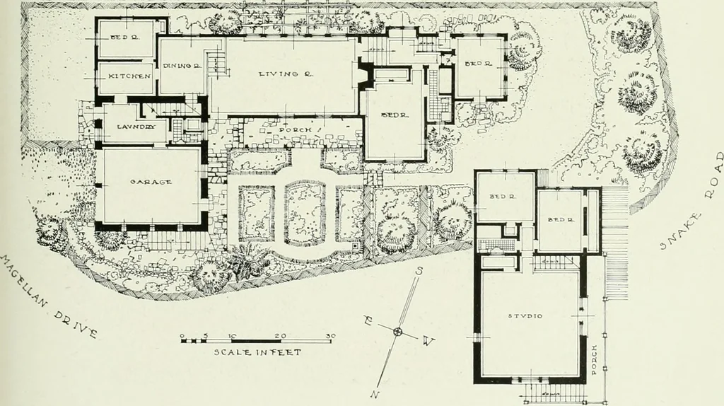 An illustration from Architect and engineer, 1905, leaf 288