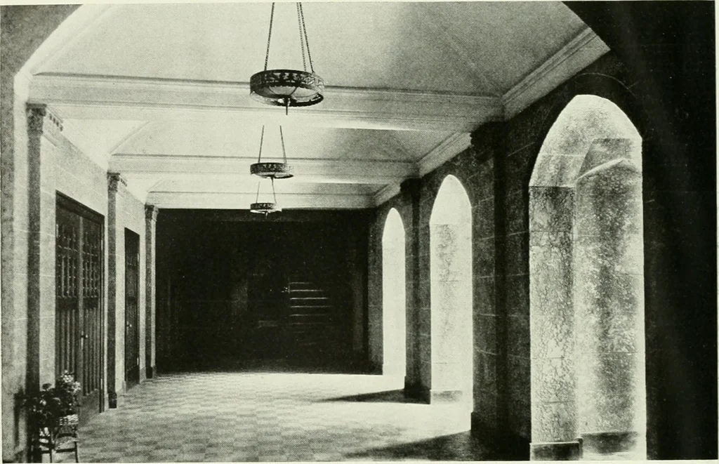 An illustration from Architect and engineer, 1905, leaf 29