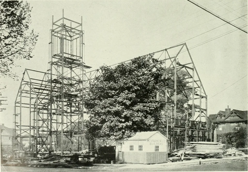 An illustration from Architect and engineer, 1905, leaf 29