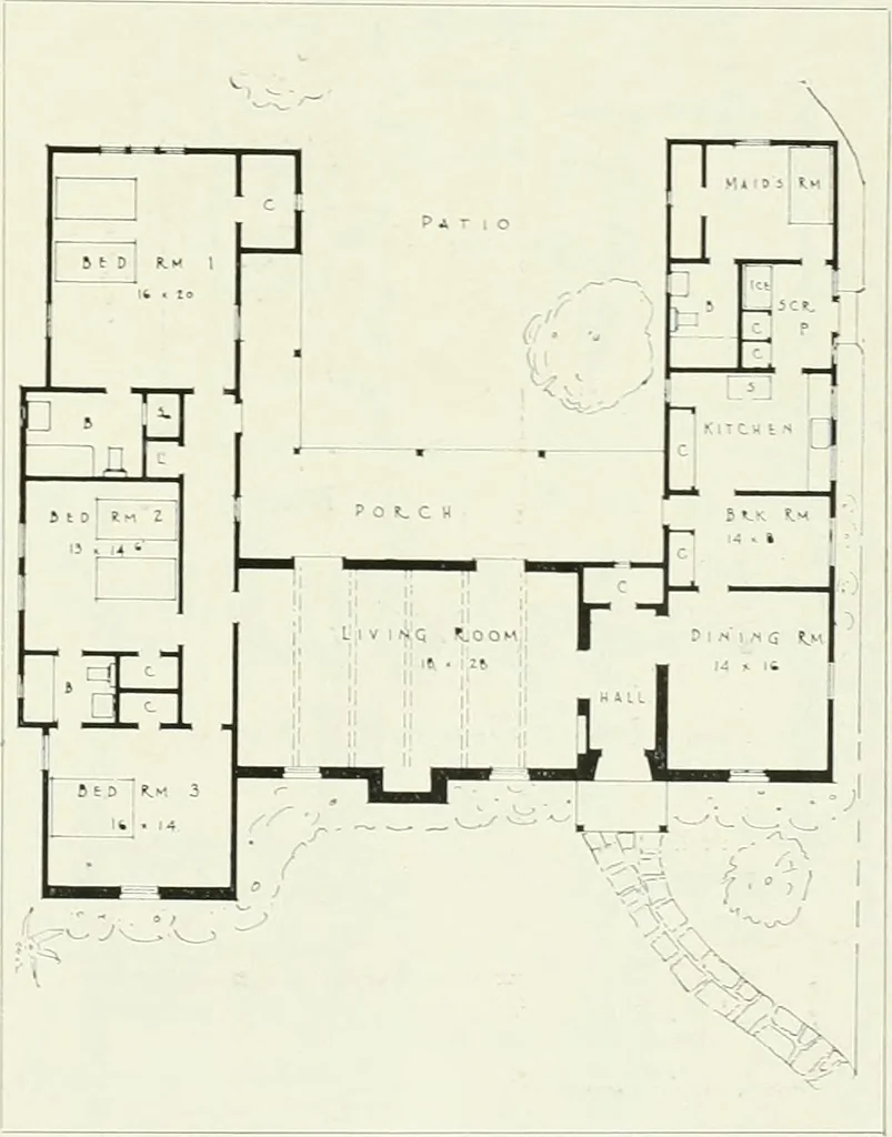An illustration from Architect and engineer, 1905, leaf 296
